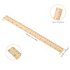 MUKCHAP 144 Pack Wooden Ruler, 12 Inch Straight Ruler, 30cm