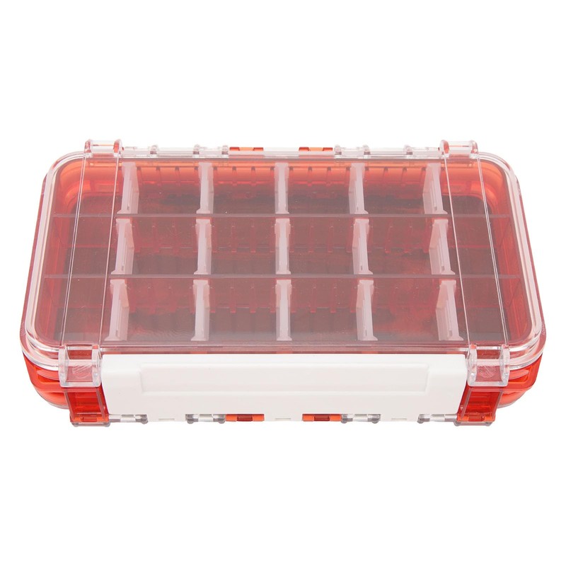 Fish Tackle Storage Box, Multi Compartment Portable PP Fishing Tackle