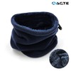 ACT Microfiber Brushed Unisex Neck Warmer Gaiter for Winter Sports ACT Neck Warmer - Black 10ea