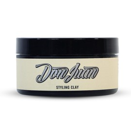 Don Juan Handcrafted Styling Clay Pomade | Medium Hold | Matte Natural Finish | Water Based | Summer Breeze Scent, 4oz Pack of 3