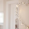 Lights4fun 10er LED Lichterherz LED Herz warmweiß batteriebetrieben Herz Deko