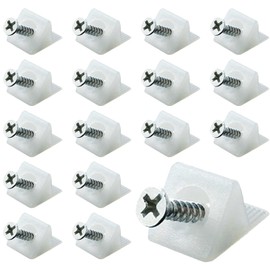 120 Pcs Drawer Repair Kit with Screws, Draw Wedges, Draw Support Wedges, Drawer Supports for Sagging Drawers Chest Drawer Bottom Repair Fixing, Drawer Fixing Kit, Drawer Strengthener, Drawer Repair