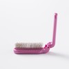 Kai Corporation Professional Style Hair Care Brush Soft (Pink) Folding