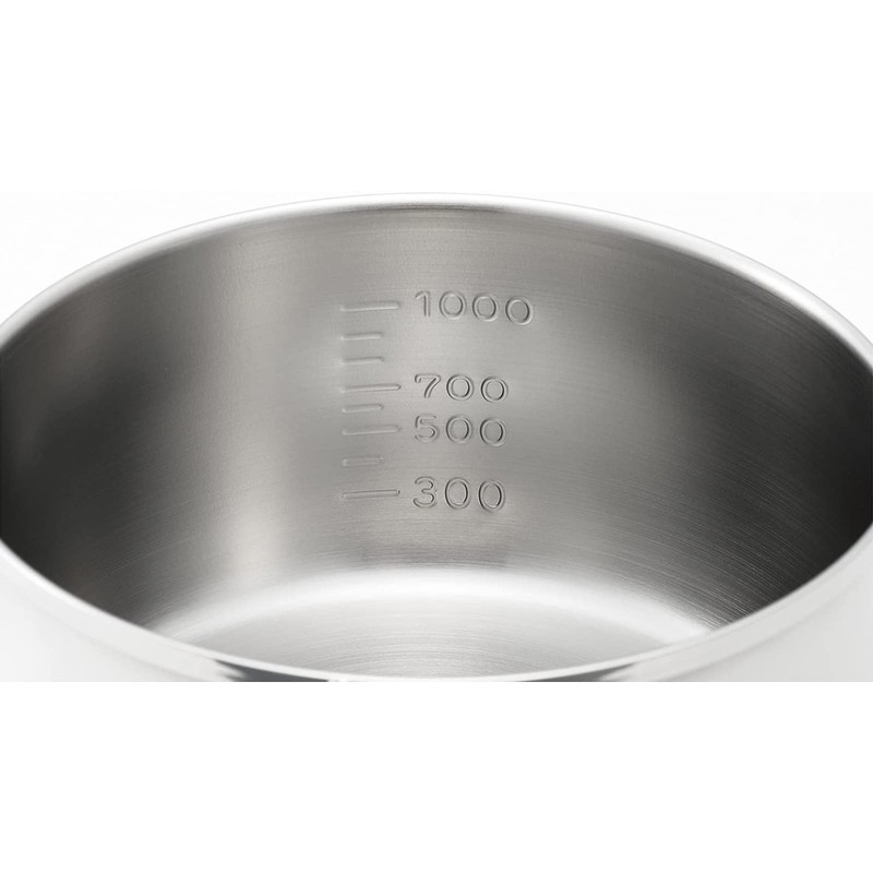 Takagi MN-14 Three-Layer Steel Milk Pan, 5.5 inches (14 cm)
