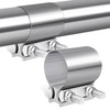ouyanglong 2.5 Inch Exhaust Clamp, Stainless Steel exhaust pipe clamp,
