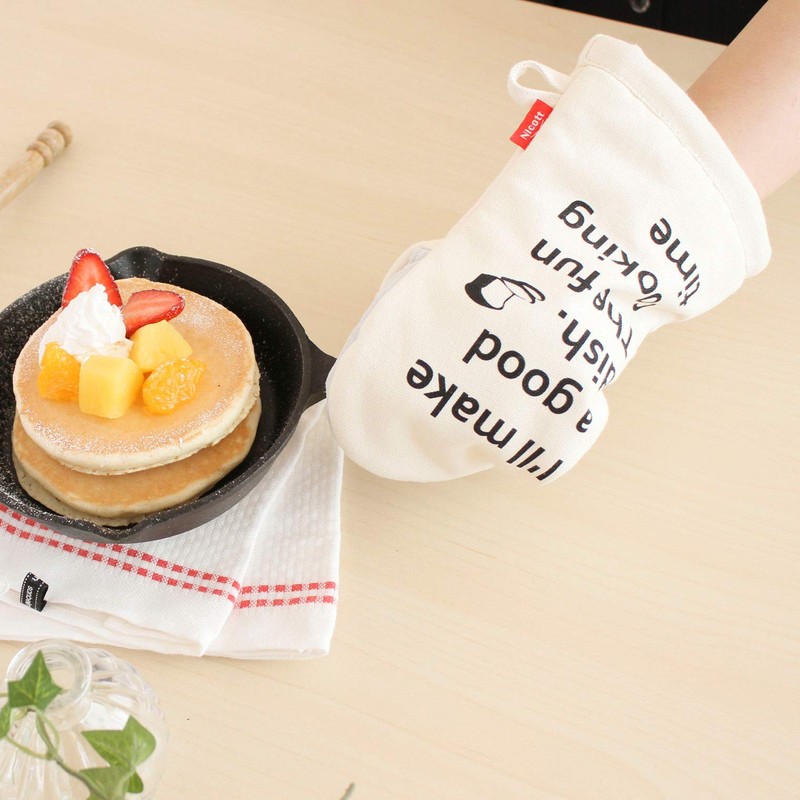 Sanverum Kitchen Fab Mitten Nicot Canvas Font K58900