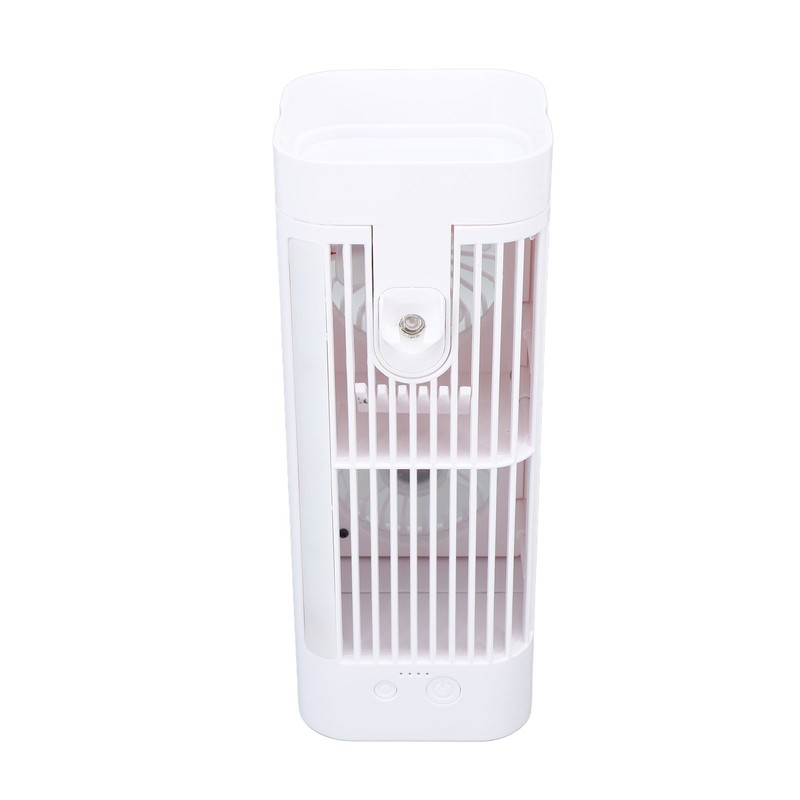 Desk Night Light Fan Power Adjustable Space Saving Quiet Multifunctional