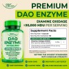 Great Billiom Dao Enzima 60 Cápsulas, Alta Potencia