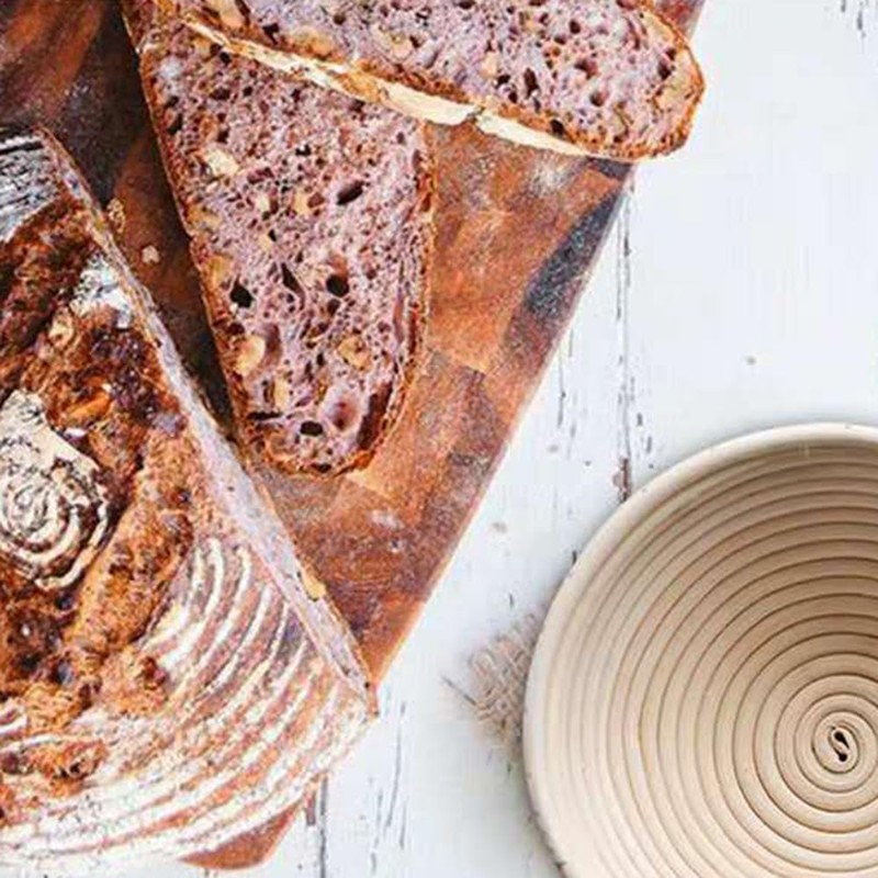 Bread Proofing Baskets, Set of 2, 9" Round Proofing Bowls,