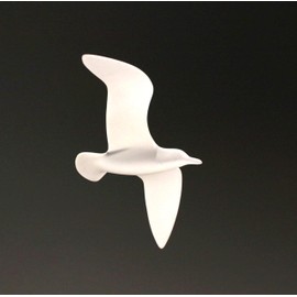 Seagull Mobile Outdoor Version by John Perry 16 inch Wingspan Down-Wing Soaring Style. Signed.
