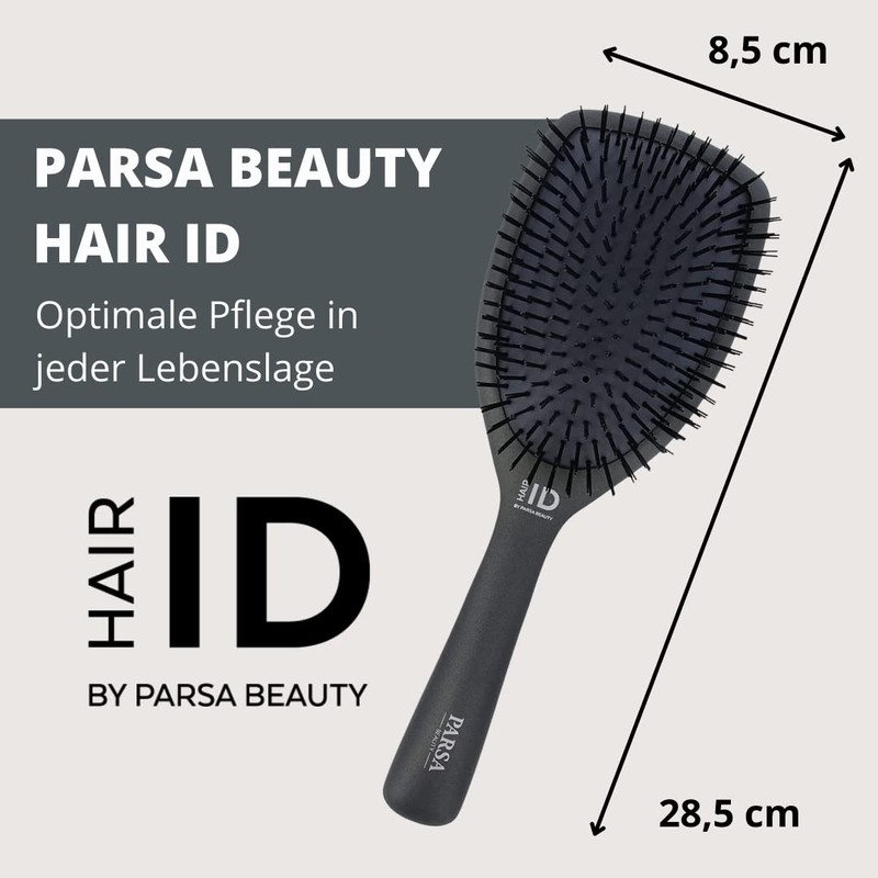 PARSA Beauty Hair ID Maximum Control Hair Brush - Detangling