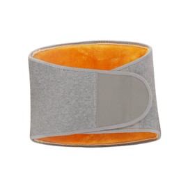 Baluue Bamboo Fiber Warm Back Brace Lumbar Support Belt for Women Stomach Band Body Wrap Size l