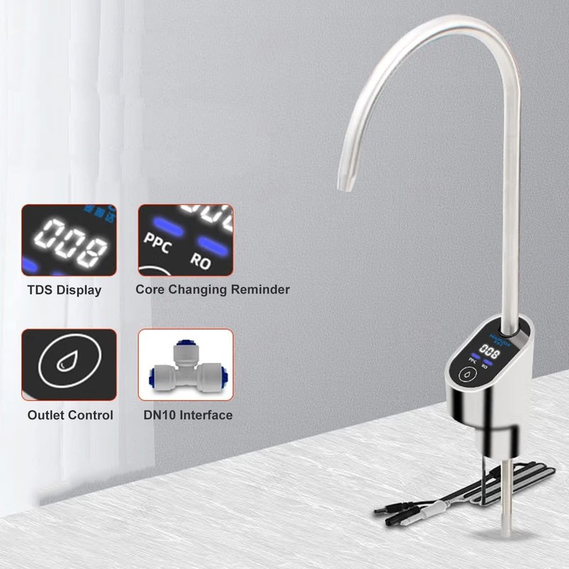 Touch Screen Faucet, Perfect Match Easy Installation Stable Flowing 24V