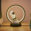 Saysmile Astronaut Night Light for Kids Adults, LED Bedside Table Lamp Nightstand Lamp with USB Plug for Kids Room, Bedroom, Living Room - Idea Gifts for Birthday, Christmas
