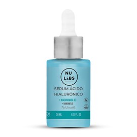 Srum Facial Niacinamida B3 Y cido Hialurnico Hidratante Antiedad Para Piel Sensible Con Aloe Vera Y Hamamelis Suero Ligero De Uso Diario 30 Ml  Serum 