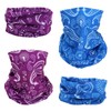 SMEHCF 12 Multipurpose Bandanas for Women Men Headband Balaclava Hair