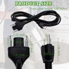 Immersion Blender Power Cord Replacement Replace 89143 Fit for Robot