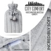 CityComfort Hot Water Bottle with Super Soft Luxury Plush Cover,