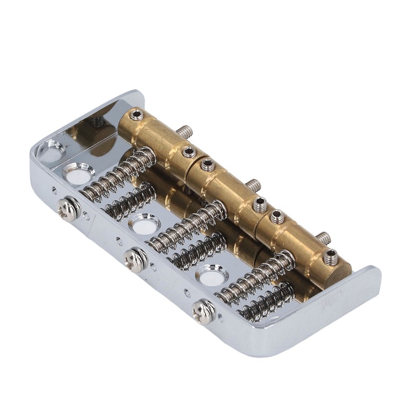 Short Electric Guitar Bridge 3 Saddle Professional Guitar Bridge Replacement