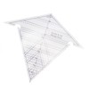60 Degree and 120 Degree Acrylic Transparent Reusable Quilting Ruler