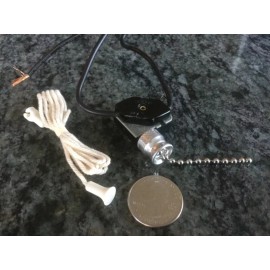 Kranker Clocks USA Electric neon clock company Cleveland vintage type pull switch new like original