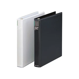 Lihit Lab F813-0 Catalog Binder A4 4 Hole, Off-White