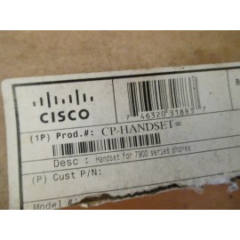 Cisco CP-HANDSET Cisco Original Handset  Used For Cisco 7900 Series IP Phones