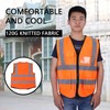 ciciglow Visibility vest, multi-coloured reflective vest, safety vest