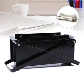 QUSKLISU Briquette Maker, Fire Brick Press Manual Paper Log Briquette Maker Eco Recycle Newspaper Fuel Block, Heavy Duty Fire Brick Press Burning Fuel Home Recycle Tool Iron Waste Paper Machine