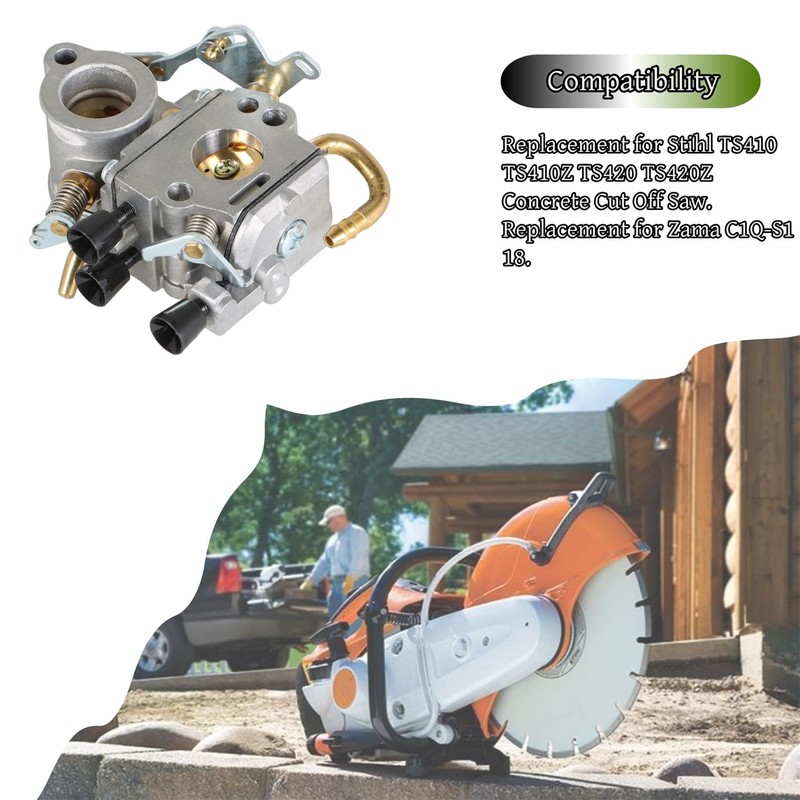 ALL-CARB Carburetor Kit Replacement for Stihl TS410 TS420 Concrete Cut