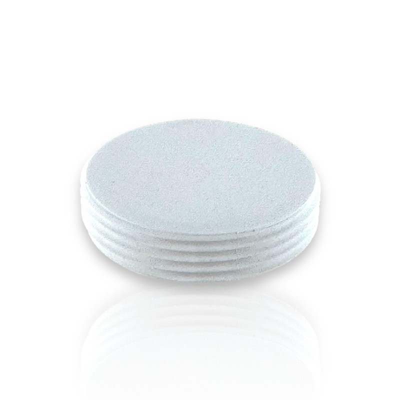 DL-pro Sealing Cap 1 1/2 Inch Male Thread White for