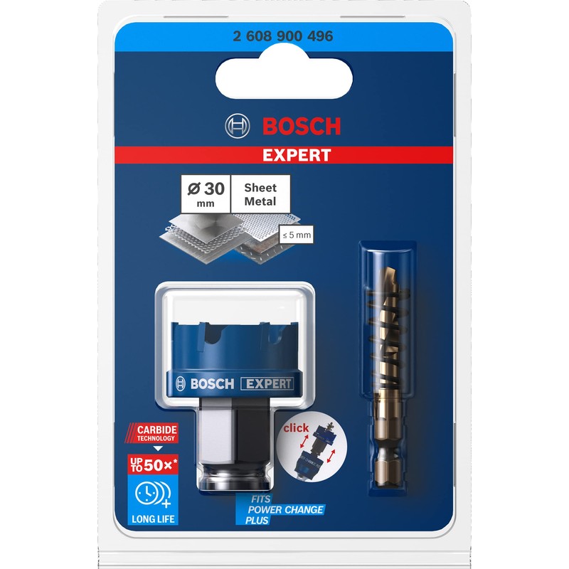 Bosch Professional 1x Expert Sheet Metal Hole Saw (for Steel