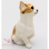 Porcelain Figurine of the Chihuahua dog
