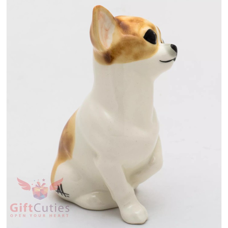 Porcelain Figurine of the Chihuahua dog