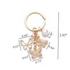 PHAETON 20PCS Crystal Butterfly Keychain Butterfly Shape Key Chain with