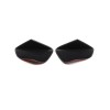 Ynei Matte Black Exterior Door Handle Bezel Frame Overlay Fits