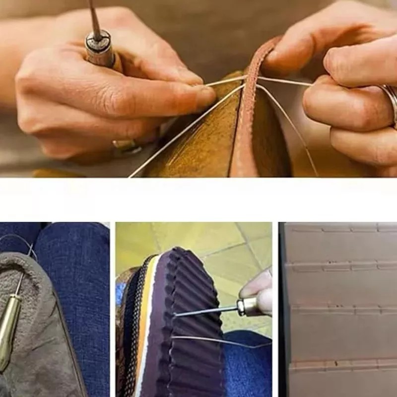 MU Calzado Zapatos Costura Lonas De Reparación Multifunción 8pc