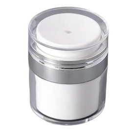 NASSIA Airless Pump Jar Refill Divided Bottle Travel Portable Cosmetic Containers (30g)
