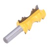Chair Rail Molding Router Bit Carbon Steel Alloy Crown Shape