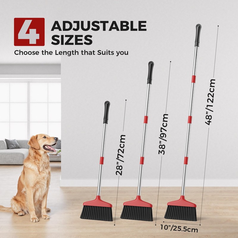 Handy Broom, Indoor/Outdoor Brooms, Duty Kitchen Broom, for Home Garage