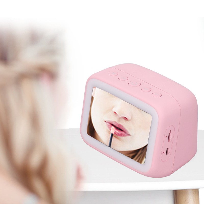 Alarm Clock Radio TF Card Music Player LED Night Light