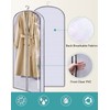 SLEEPING LAMB 60'' Long Hanging Garment Bags for Closet Storage