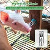 Lonepetu 4 Pcs Pig Waterer Nipples for Barrel Kit, Stainless