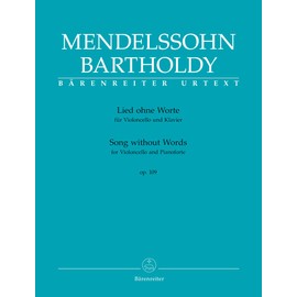 Mendelssohn: Song without Words, Op. 109