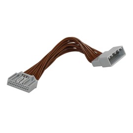 YONGJIANGXIA 24Pin Full Pins Wire Harness for Honda Accord Aux CD Changer Navigation OFC Material 15CM SKHD24-11+21