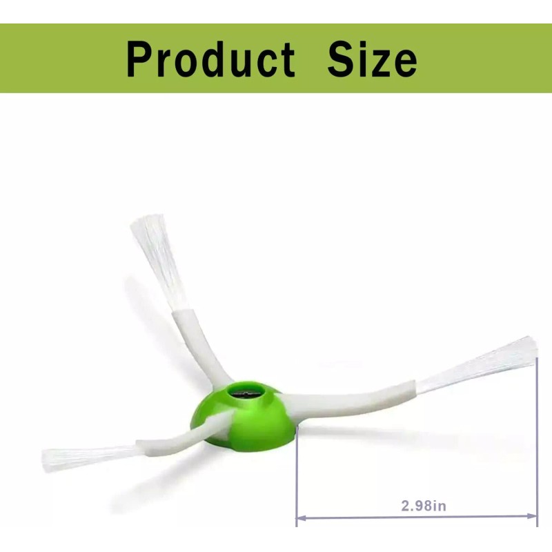 meebysmart Armed Side Brush For iRobot Roomba i/j/e Series i3