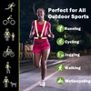 YUNLOVXEE Reflective Strap Safety Vest Gear - 2-10 Pack Adjustable