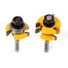 YONICO Router Bits Tongue & Groove Set 3/4-Inch 2 Bit