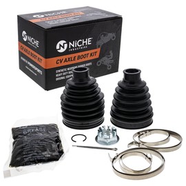 NICHE Front CV Axle Boot Kit For Honda Pioneer 700 700-4 44260-HL3-601 44240-HL3-601 UTV