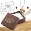 Copal Women's Jewellery Set with Amber Pendant and Earrings 925
